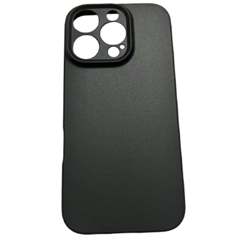 Suitable For  iPhone 16pro Mobile Phone Protective Case, Slightly Frosted Leather Shell Material