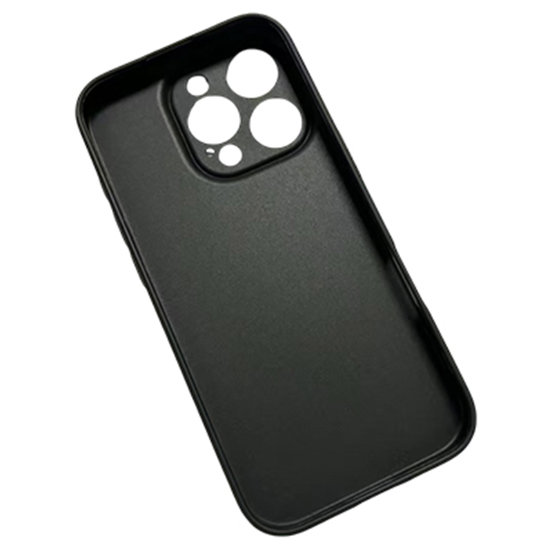 Suitable For  iPhone 16pro Mobile Phone Protective Case, Slightly Frosted Leather Shell Material