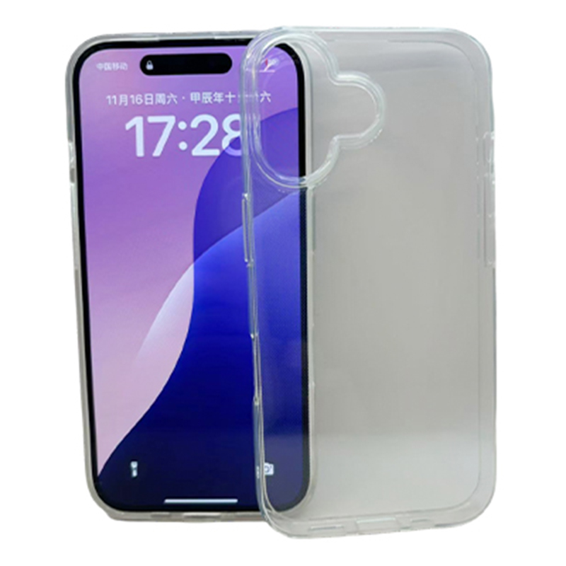 Suitable For Iphone 16 Mobile Phone Protective Case, Slightly Frosted Leather Case Material, Feel TPU Imitation Liquid