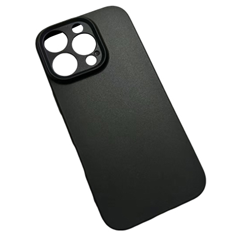 Suitable For  iPhone 16pro Mobile Phone Protective Case, Slightly Frosted Leather Shell Material