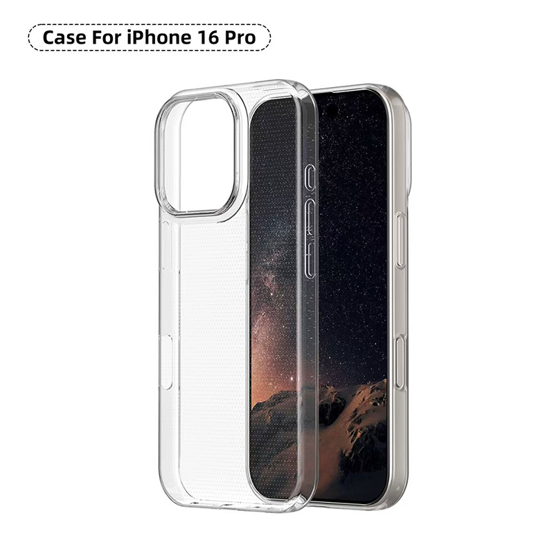 Suitable For  iPhone 16pro Mobile Phone Protective Case, Slightly Frosted Leather Shell Material