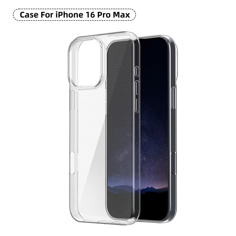 Suitable For  iPhone 16pro Mobile Phone Protective Case, Slightly Frosted Leather Shell Material